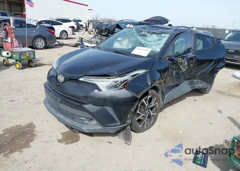 2018 Toyota C-Hr Xle Premium z USA, uszkodzony, nr VIN NMTKHMBX0JR018403